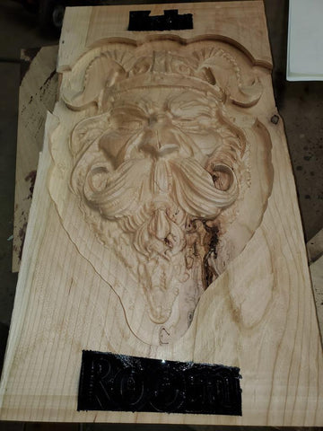 Viking Stl Carving For Sale